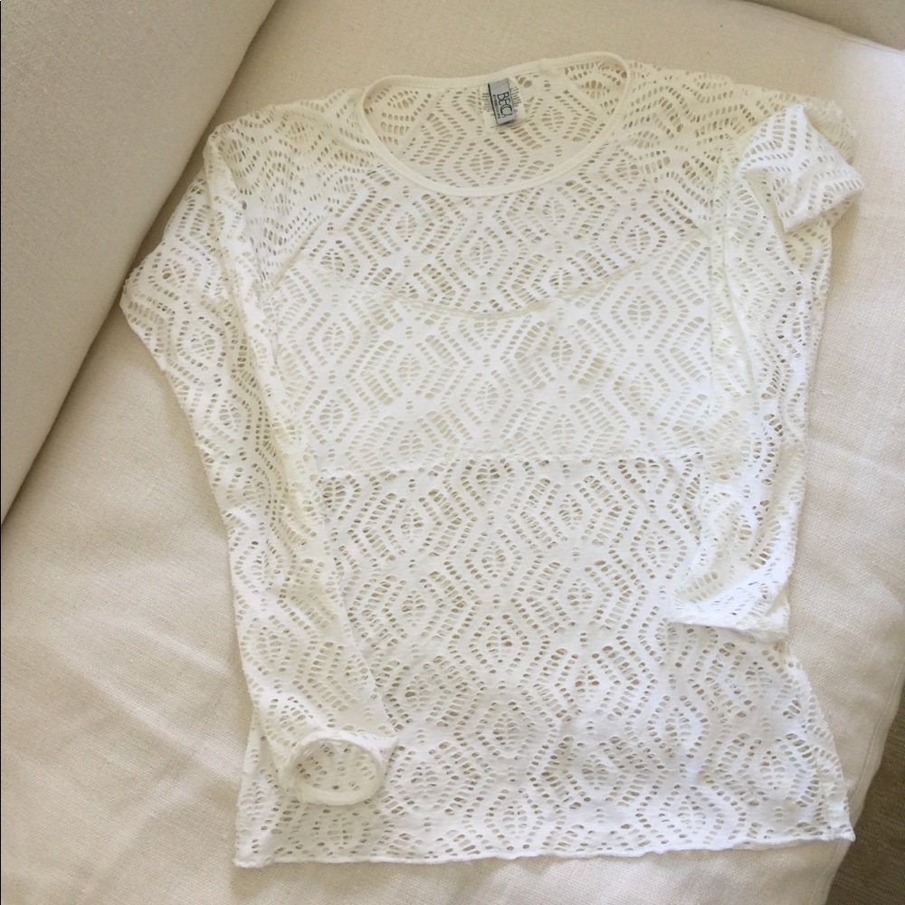 Becca Crochet Lace Top!
